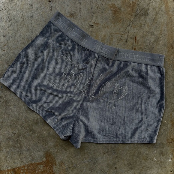Juicy Couture Charcoal Lounge Shorts - Picture 3 of 6